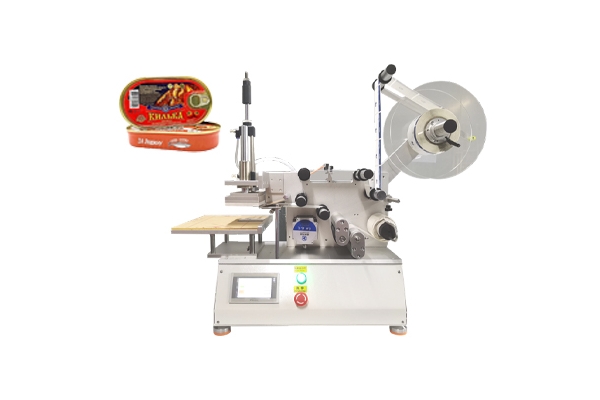 半自動(dòng)罐頭平面貼標(biāo)機(jī)
